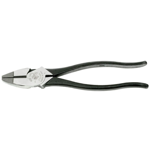 Pliers | Klein Tools 213-9NE High Leverage Side-Cutting Pliers with Knurled Jaws image number 0