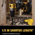 Hammer Drills | Dewalt DCD805D2 20V MAX XR Brushless Lithium-Ion 1/2 in. Cordless Hammer Drill Driver Kit with 2 Batteries (2 Ah) image number 9