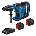 Rotary Hammers | Bosch GBH18V-40CK27 18V PROFACTOR Brushless Lithium-Ion 1-5/8 in. Cordless Rotary Hammer Kit (12 Ah) image number 0