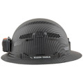  | Klein Tools 60347 Class C Vented Full Brim Hard Hat with Rechargeable Lamp - KARBN Pattern image number 7