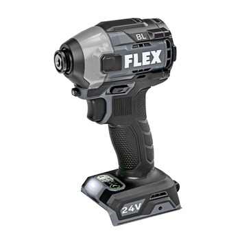 IMPACT DRIVERS | FLEX 24V Brushless 1/4 in. Cordless Quick Eject Hex Impact Driver (Tool Only) - FX1371A-Z