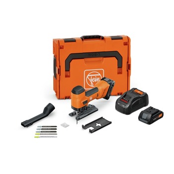 JIG SAWS | Fein 18V F-IRON Jig 26 AS Lithium-Ion Cordless Jigsaw Kit (4 Ah) - 71360562090