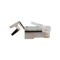 Electronics | Klein Tools VDV826-705 Pass-Thru RJ45 - CAT6A Shielded Modular Data Plugs (50/Pack) image number 4