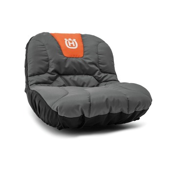 LAWN AND GARDEN ACCESSORIES | Husqvarna 15 in. Tractor Seat Cover - Orange/Grey - 588208701
