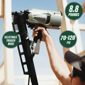 National Tradesman Week Sale! Save $50 | Metabo HPT NR83A5M 21-Degree 3-1/4 in. Plastic Collated Round Head Framing Nailer image number 2