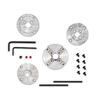 PRODUCTS | NOVA Select Precision Midi Wood Turning Chuck Bundle with JS50N, JS25N, and JS70N Jaws - 48124