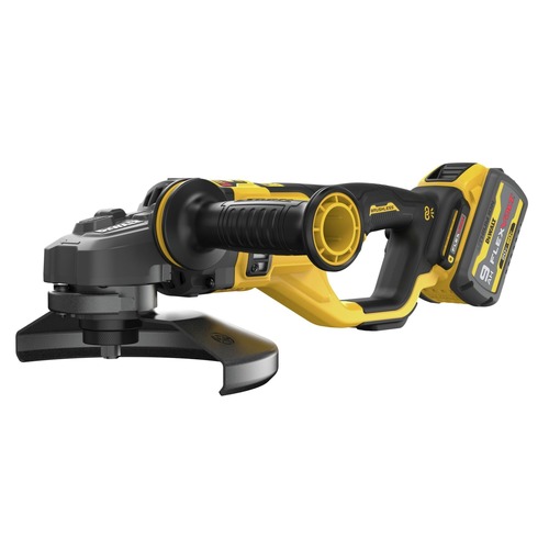 Angle Grinders | Dewalt DCG460X2 60V MAX Brushless Lithium-Ion 7 in. - 9 in. Cordless Large Angle Grinder Kit with 2 FLEXVOLT Batteries (9 Ah) image number 0