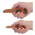 Knives | Great Neck 2SBK 9 mm/18 mm Knife Snap-Off Utility Knife Set - Orange/Black image number 7