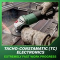 Angle Grinders | Metabo HPT 646646420 Brushless WEPBA 20-150 6 in. Quick DS Angle Grinder image number 9