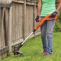  | Black & Decker LCC222 20V MAX Lithium-Ion Cordless String Trimmer and Sweeper Combo Kit with (2) Batteries (1.5 Ah) image number 7