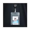 July Member-Exclusive Offer Save 10% off on One Item | Advantus 75604 3.5 in. x 5.13 in. Holder 3.13 in. x 4.5 in. Vertical Insert PVC-Free Badge Holders - Clear (50/Pack) image number 5