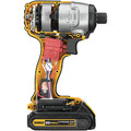 Impact Drivers | Factory Reconditioned Dewalt DCF885C2R 20V MAX Lithium-Ion 1/4 in. Cordless Impact Driver Kit (1.5 Ah) image number 3
