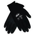 Work Gloves | MCR Safety N9699S Ninja HPT PVC Coated Nylon Gloves - Small/Black (1-Dozen) image number 1