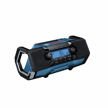 PRODUCTS | Bosch 18V Brushless Lithium-Ion Bluetooth 5.0 Cordless Compact Jobsite Radio (Tool Only) - GPB18V-2CN