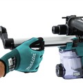 Clearance Center | Makita GRH08ZW 40V Max XGT Brushless Lithium-Ion 1-3/16 in. Cordless AVT AWS Rotary Hammer with Dust Extractor (Tool Only) image number 9