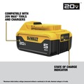 | Factory Reconditioned Dewalt DCB205CR 20V MAX 5 Ah Lithium-Ion Battery and Charger Kit image number 2
