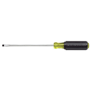 Klein Tools 608-4 1/8 in.  Cabinet Tip 4 in. Shank Mini Flathead Screwdriver