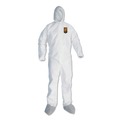  | Ansell 48975 A45 Liquid/Particle Protection Surface Prep/Paint Coveralls - 2X-Large, White (25/Carton) image number 0