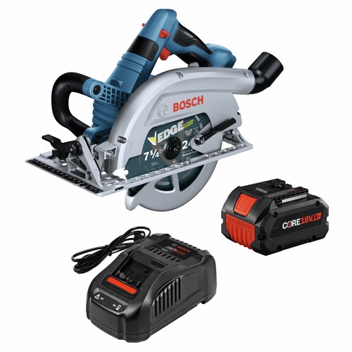  | Factory Reconditioned Bosch GKS18V-26LB14-RT 18V PROFACTOR Brushless Lithium-Ion 7-1/4 in. Cordless Strong Arm Blade-Left Circular Saw Kit (8 Ah) image number 0