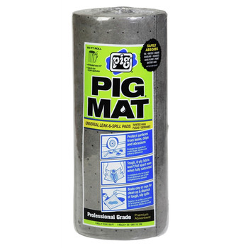 PRODUCTS | New Pig 15 in. x 50 ft. Universal Light-Weight Absorbent PIG Mat Roll - 25201