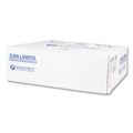  | Inteplast Group S434822K 60 gal. 22 microns 43 in. x 48 in. High-Density Commercial Can Liners - Black (150/Carton) image number 3