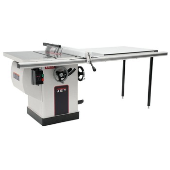 JET JTAS-10XL50-5/1DX 230V 5 HP 10 in. Single Phase Left Tilt Deluxe XACTA Table Saw with 50 in. XACTAFence II