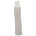 Percentage Off | Dart 6JLNV Non-Vented Cup Lids for 6 oz. Cups and 2-4 oz. Food Containers - Translucent (1000/Carton) image number 2