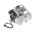 Clearance Center | Quipall 2-1-SIL 1 HP 1.6 Gallon Oil-Free Hotdog Air Compressor image number 0