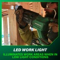 Metabo HPT Clearance | Metabo HPT CR36DAQ4M 36V Brushless 1-1/4 in. Cordless Reciprocating Saw with Orbital Action (Tool Only) image number 6