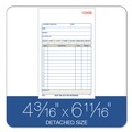 July Member-Exclusive Offer Save 10% off on One Item | Adams DC4705 4.19 x 6.69 Two-Part Carbonless Sales Order Pad with 12 Lines, 50 Forms Total image number 1