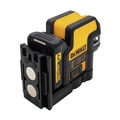 Rotary Lasers | Dewalt DW0825LR 12V MAX Compatible 5 Spot Cross Line Red Laser image number 4