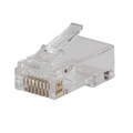 Electronics | Klein Tools VDV826-762 (200-Pack) Pass-Thru RJ45 CAT5e Gold Plated Modular Data Plug image number 0