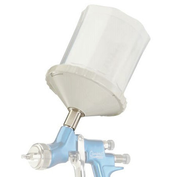 DeVilbiss DeKups 32-Piece 24 oz. Spray Gun Disposable Cups and Lids - DPC601