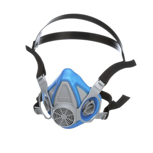  | MSA 815696 Advantage 200 LS Respirator with 2-Piece Neckstrap - Small, Blue image number 0