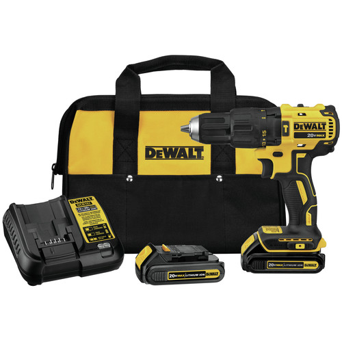 Hammer Drills | Factory Reconditioned Dewalt DCD778C2R 20V MAX Brushless Lithium-Ion Compact 1/2 in. Cordless Hammer Drill Driver Kit image number 0