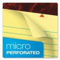  | Ampad 20-030R Gold Fibre 8.5 in. x 14 in. Wide/Legal Ruled Writing Pads - Canary Yellow (1-Dozen) image number 3