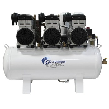 AIR COMPRESSORS | California Air Tools 6 HP 20 Gallon Ultra Quiet Ultra Dry and Oil-Free Powerful Air Compressor with 98% Air Drying System - 20060DCC