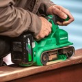 Belt Sanders | Metabo HPT SB3608DAQ4M 36V MultiVolt Brushless Lithium-Ion 3 in. x 21 in. Cordless Belt Sander (Tool Only) image number 14