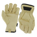  | Makita T-04195 Genuine Leather Cow Driver Gloves - Large image number 0
