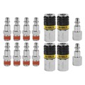 Air Tool Adaptors | Dewalt DXCM036-0232 (14-Piece) Industrial Coupler and Plugs image number 0