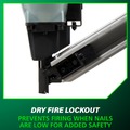 Specialty Nailers | Metabo HPT NR38AKM 36-Degree 1-1/2 in. Strap-Tite Fastening System Metal Connector Strip Nailer image number 7