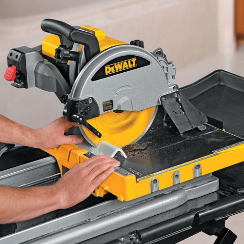 Dewalt D24000 10 In Wet Tile Saw