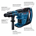 Clearance Center | Factory Reconditioned Bosch GBH18V-40CN-RT 18V PROFACTOR Brushless Lithium-Ion 1-5/8 in. Cordless SDS-Max Rotary Hammer (Tool Only) image number 12