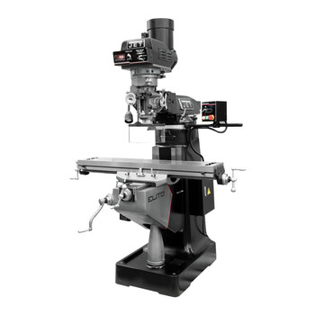 JET JT9-894425 EVS-949 Mill with 3-Axis Newall DP700 (Quill) DRO and Servo X, Z-Axis Powerfeeds