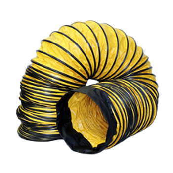 HEATING COOLING VENTING | Americ 8 in. x 25 ft. Standard Flexible Ducting with Cinch Straps - AM-DS0825