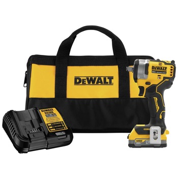 IMPACT WRENCHES | Dewalt 20V MAX Brushless Lithium-Ion 1/2 in. Cordless Impact Wrench Kit (1.7 Ah) - DCF911E1