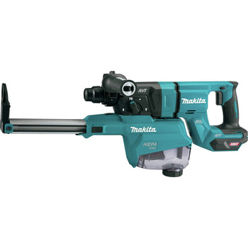 Makita 40V max XGT Brushless Lithium-Ion 1-1/8 in. Cordless AFT/AWS Capable Accepts SDS-PLUS Bits AVT D-Handle Rotary Hammer with Dust Extractor (Tool Only) - GRH07ZW