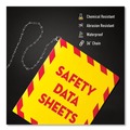 July Member-Exclusive Offer Save 10% off on One Item | Avery 77712 11 in. x 8.5 in. 3-Ring UltraDuty Safety Data Sheet Binders with 2 in. Capacity - Yellow/Red image number 2