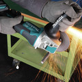 Clearance Center | Makita XAG26Z 18V LXT Brushless Lithium-Ion 4-1/2 in. / 5 in. Cordless Paddle Switch X-LOCK Angle Grinder with AFT (Tool Only) image number 16