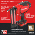  | Factory Reconditioned Craftsman CMCN618C1R 20V Lithium-Ion 18 Gauge Cordless Brad Nailer Kit (1.5 Ah) image number 9